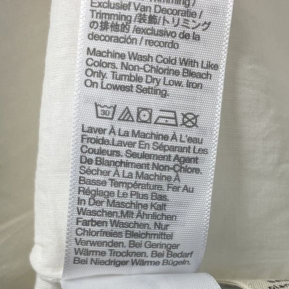 MADEWELL Lighthouse White Sophia Midi Seersucker Dress NEW $128 Pockets Womens M - Picture 11 of 16